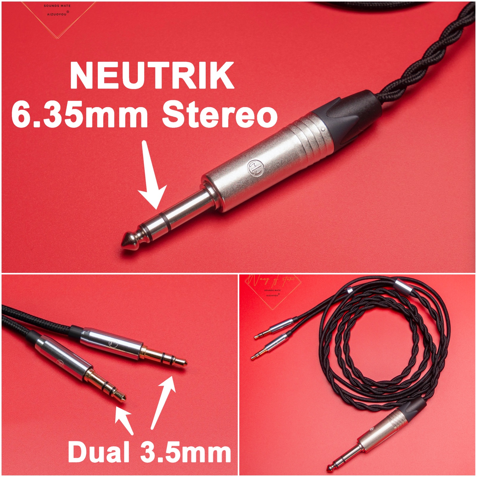 Hifi Balanced Audio Cable For Hifiman ANANDA Arya SUSVARA SUNDARA Headphone 2.5 4.4 mm Trrs Dual 3.5 6.35mm Plugs 4Pin XLR OFC: WHITE