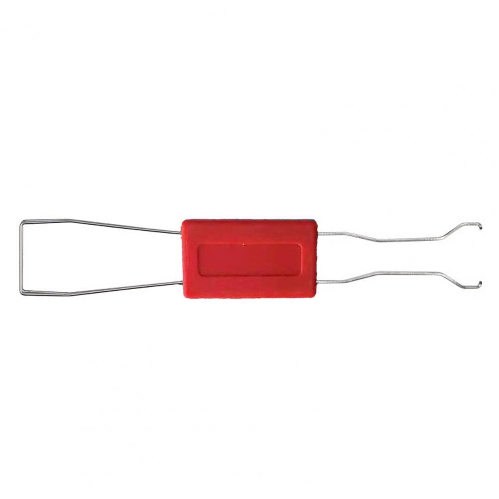 Keycap Puller uniwersalny uchwyt antypoślizgowy Keycap Remover metalowa klawiatura komputerowa Cap Extractor do klawiatury mechanicznej: Red