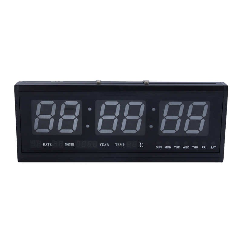 48cm Digital Wall Clock Big LED Time Calendar Temperature Desk Table Clocks LED Wall Watch Relogio De Parede Home Decoracion