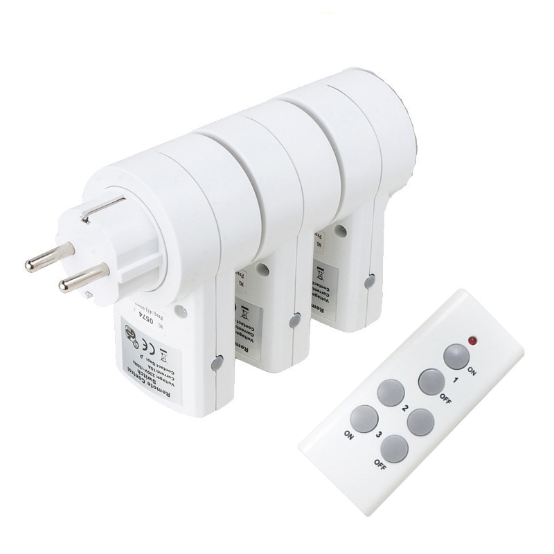 Universele EU Stopcontact RF 433mhz Draadloze Afstandsbediening Smart Socket Plug Compatibel Broadlink RM Pro Voor Indoor thuis