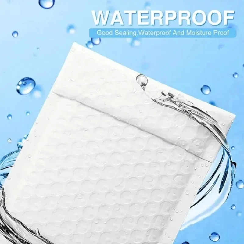 10-50 Stuks Multi-Size Witte Bubble Enveloppen Zak Dikker Waterdicht Schuim Bubble Envelop Zakken Zelfzegel Verpakking Zakken