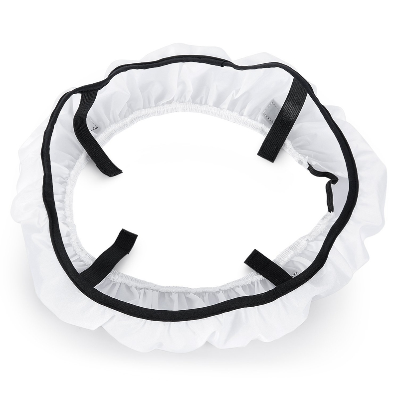Diffuseur de Softbox de lumière vidéo de photographie pliable de 18 pouces pour la lumière de Flash de lumière fluorescente d'anneau de 75W (équivalent 600 W)