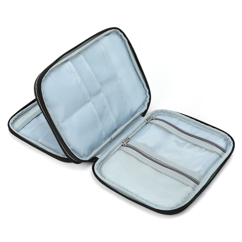 Strikkepinde etui rejsetaske organisator opbevaringspose til cirkulære strikkepinde hæklenåle sy tilbehør tilbehørspose