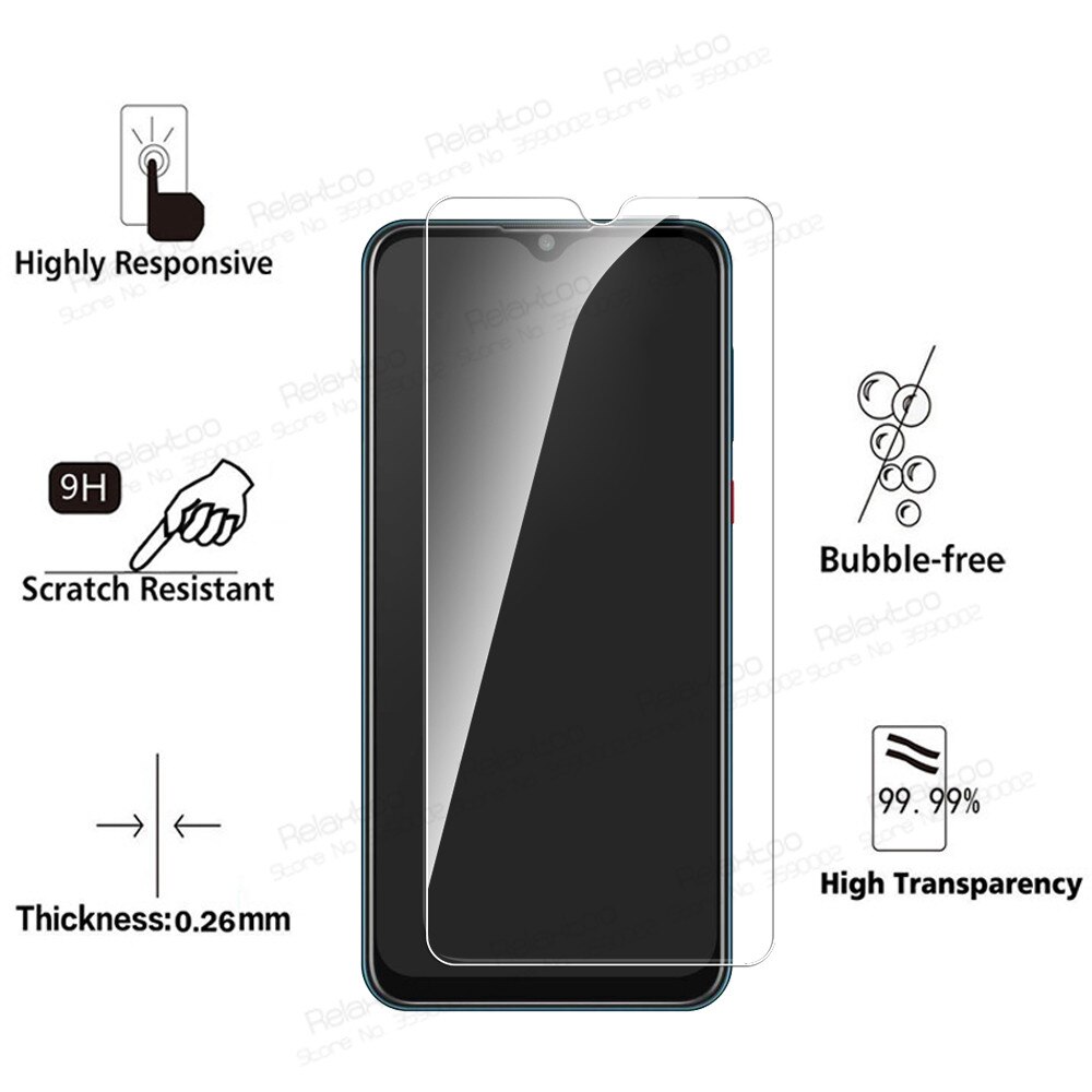 2 Stuks Originele Gehard Glas Voor Zte Blade A7 A5 Screen Protector Voor Zte Blade Een 5 7 A52020 a72020 Cover Beschermende Film