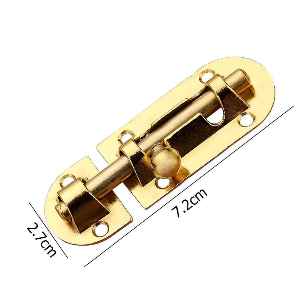 Stainless Steel Round Door Window Lock Gate Latch Home Security Sliding Locks Window Wooden Door Latches Anti-theft Latches: Default Title