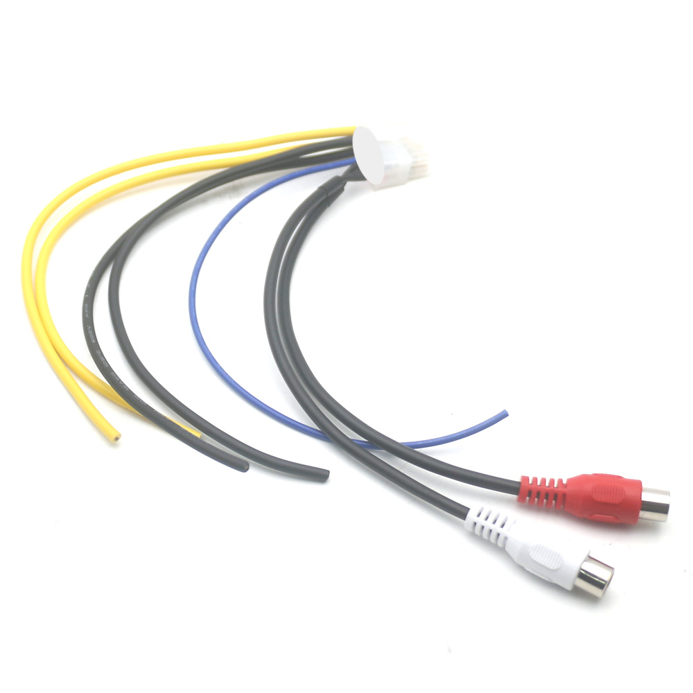 10 Pin Plug Power Harness Sub-woofer RCA Adapter For Pioneer TS-WX300TA TS-WX300A TS-WX1210A TS-WX400DA Car Stereo Amplifier