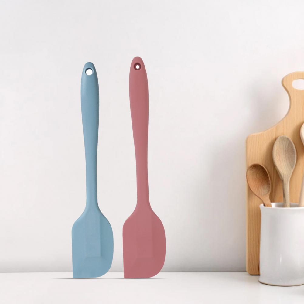 Lange Handvat 6 Kleuren Multifunctionele Opknoping Gat Cake Schraper Voor Dagelijks Gebruik