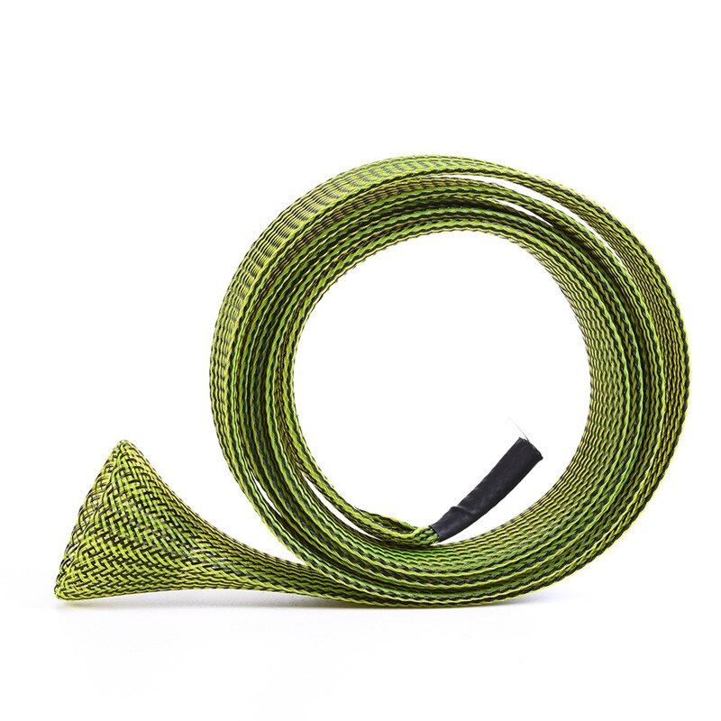 35mm 170cm stick jakke støbning fiskestang flettet ærme pol handske dækning protector sok taske: Militærgrøn