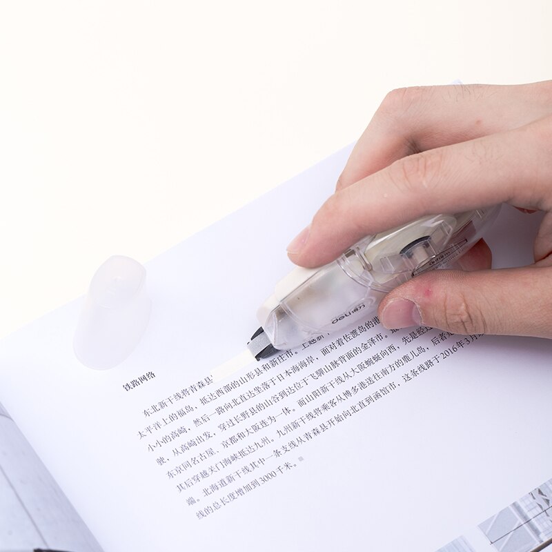 12M Light Yellow Correction Tape Not White Suitable For Light Yellow Paper Modify Mistake Students School Supplies 71456