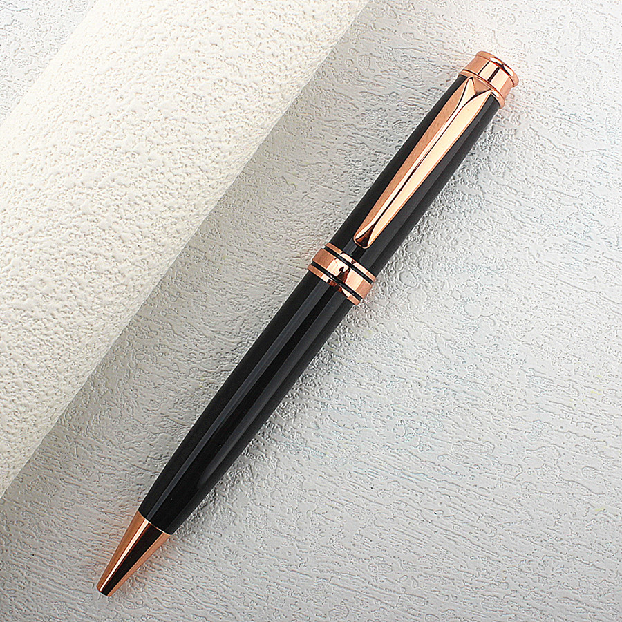 Klassiek metalen balpen Zakelijk kantoor Handtekening balpennen: Light Grey