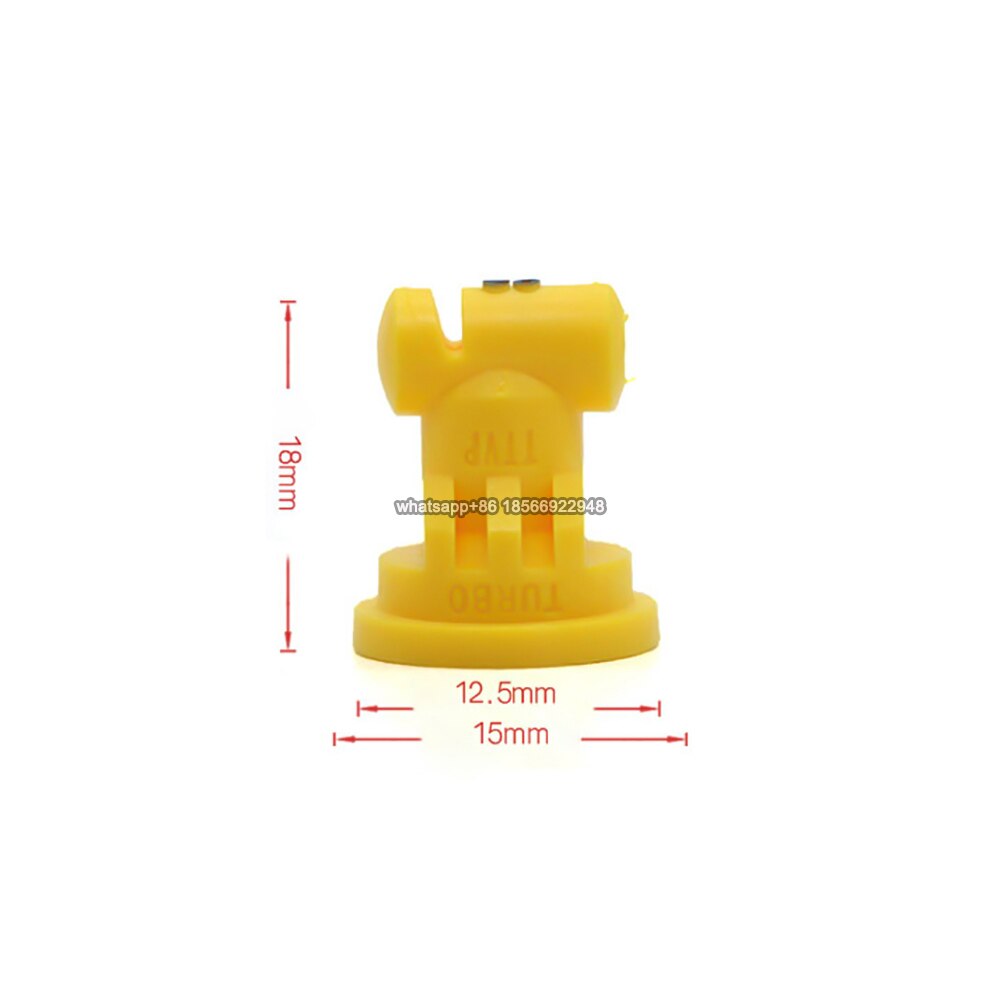 Amerikanischen TEEJET Auswirkungen typ hochdruck zerstäubung düse Importiert TEEJET weitwinkel Fan düse Anti-Drift spritzen Spritzgerät