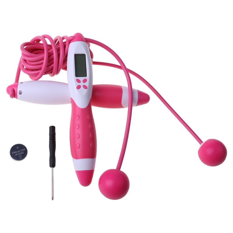 Digital Smart Jump Rope Fitness Body Building Exercise Jumping Rop U2JB