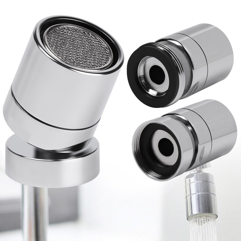 Brass Water Saving Tap Faucet Aerator Sprayer Sink Aerator 360-Degree Twist Rotate Swiveling Sprayer Tap Nozzle Home Hardware