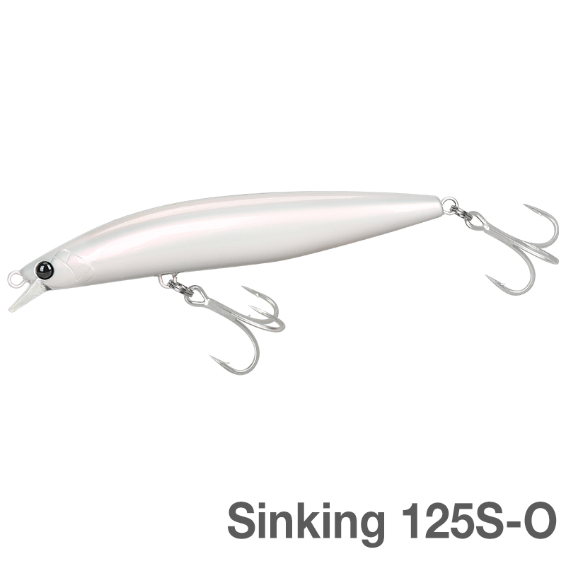 TSURINOYA High Strength Ultra-long Casting Sinking Minnow Stinger 125S 125mm 28g Saltwater Fishing Lure Artificial Hard Baits: Matcha color