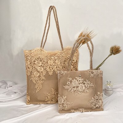 XMESSUN las mujeres bolsa de paja nueva de verano bufandas redondo, bolso tejido de mimbre hombro bolsa de mensajero para mujer bolso h142: Champagne Gold / l
