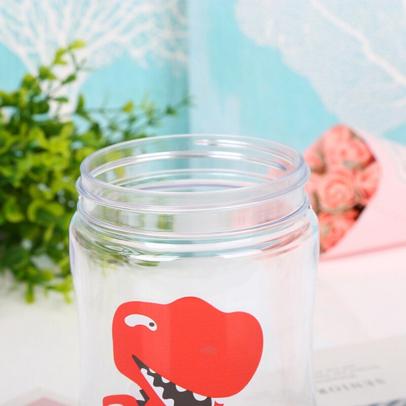 Baby Leren Drinkwater Flessen Voeden Sippy Cups Met Handvatten En Band Pasgeborenen Kids Leuke Cartoon Lekvrij Cup