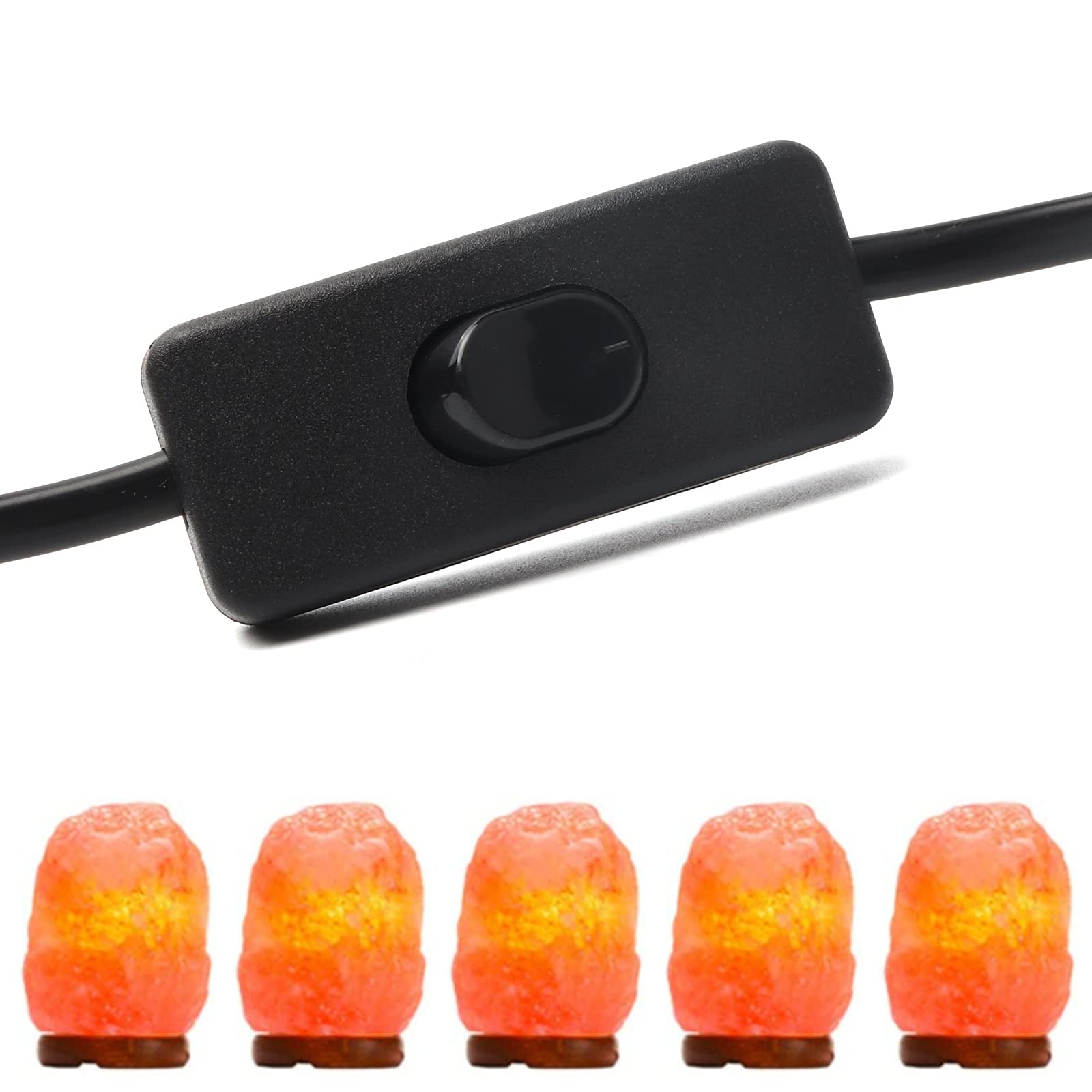 Base de lampe à douille avec fil de commutation pour ampoule LED, support de suspension de lampe à main, câble de rette d'alimentation UE, E14, 1.8m