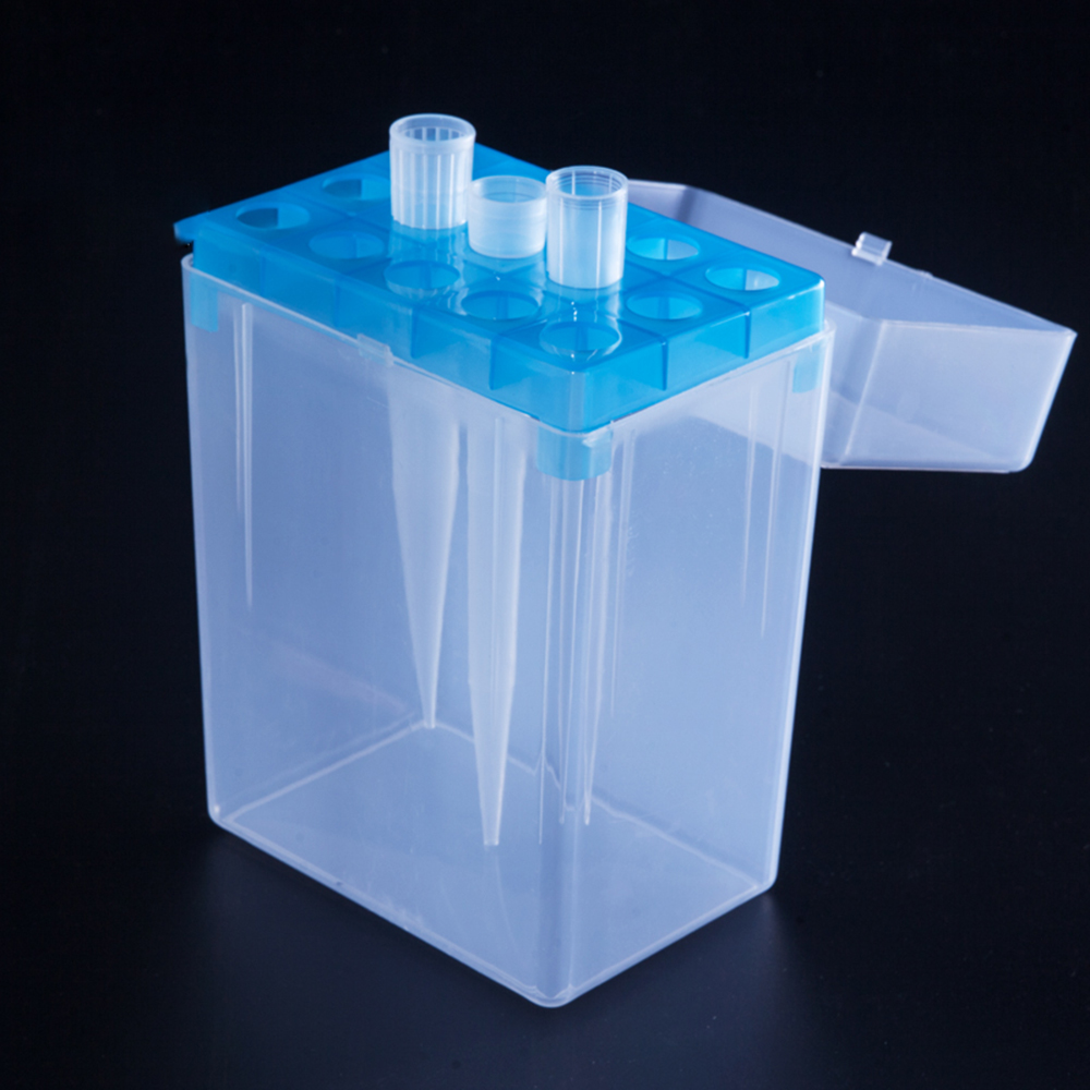 Rechthoekige 15 Posities Laboratorium 10 ml Pipette Pipet Tip Holder Box