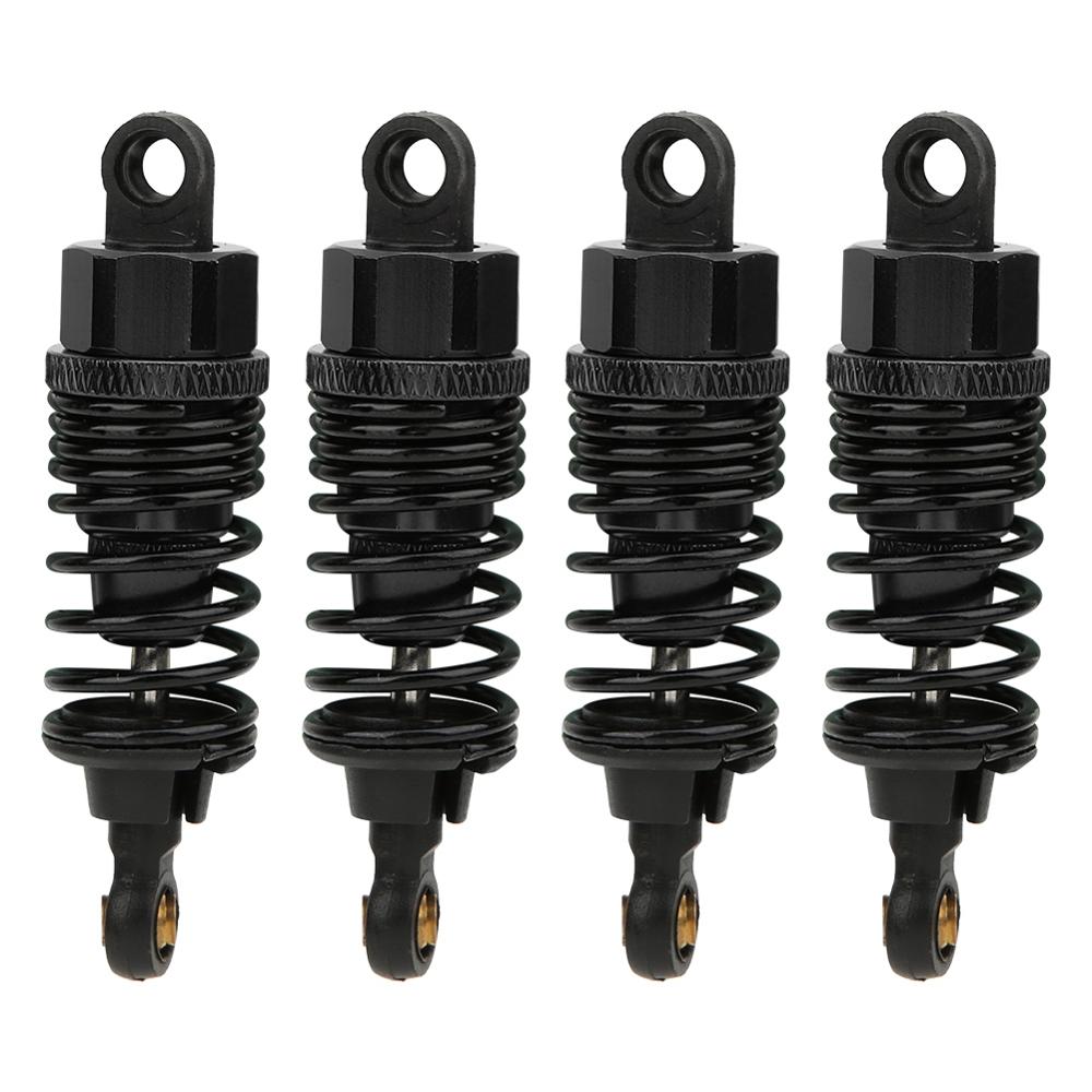 Amortisseurs en aluminium 68mm/98mm /108mm, 4 pièces, pour HSP HPI 1/10 échelle RC voiture sur route Monster Truck tout-terrain Buggy: Lavande