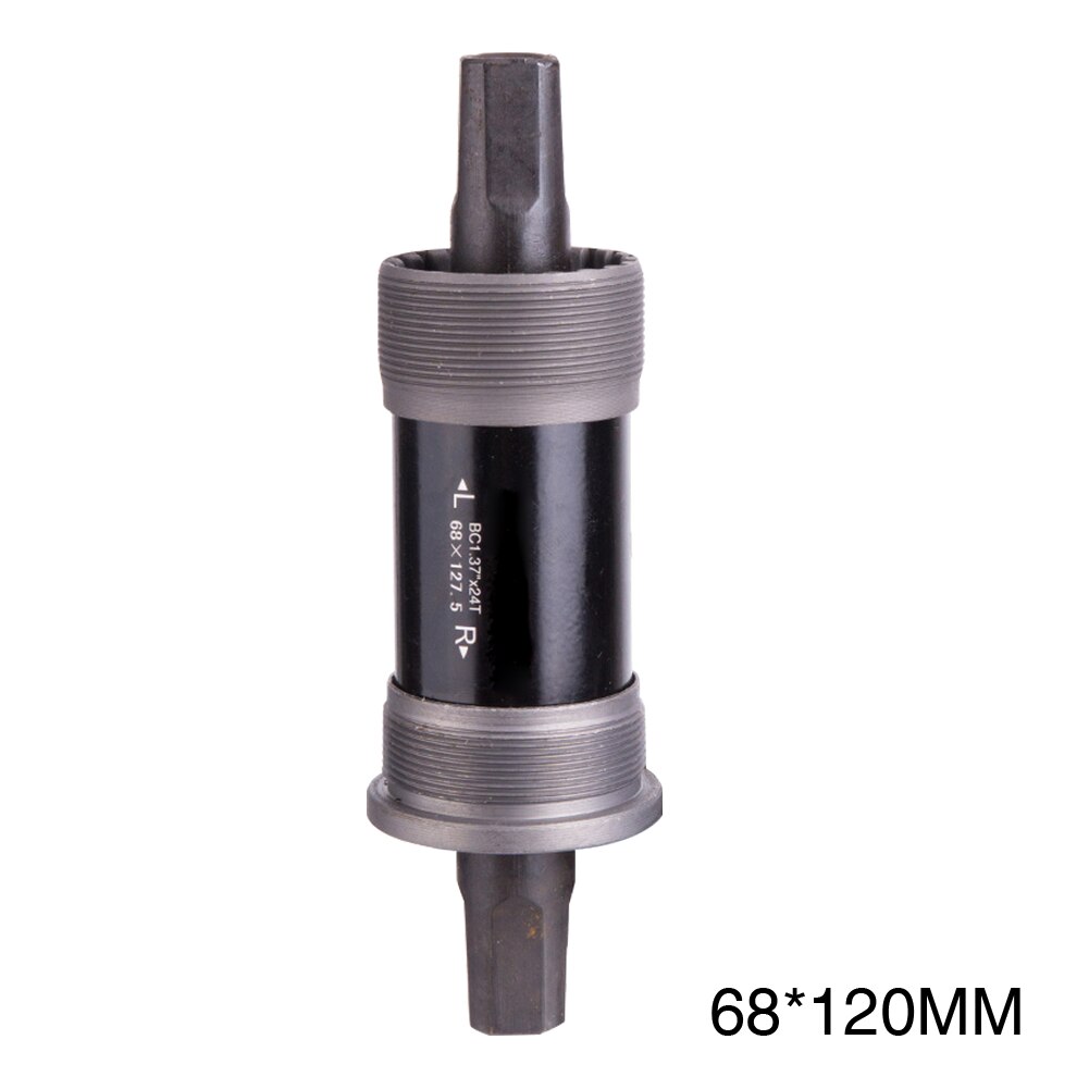 Spindle Crank Bicycle Inner Bearing Repair Cycling Accessories Portable Universal Square Hole Mountain Bike Replacement Durable: 68x120MM