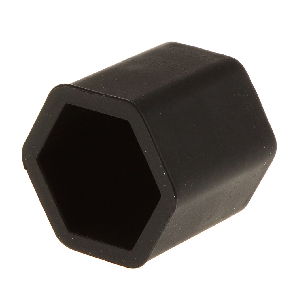 Pak Van 20 Auto Wiel Band Schroef Beschermen Bolt Cover Moer Cap Lug 17 Mm Zwart
