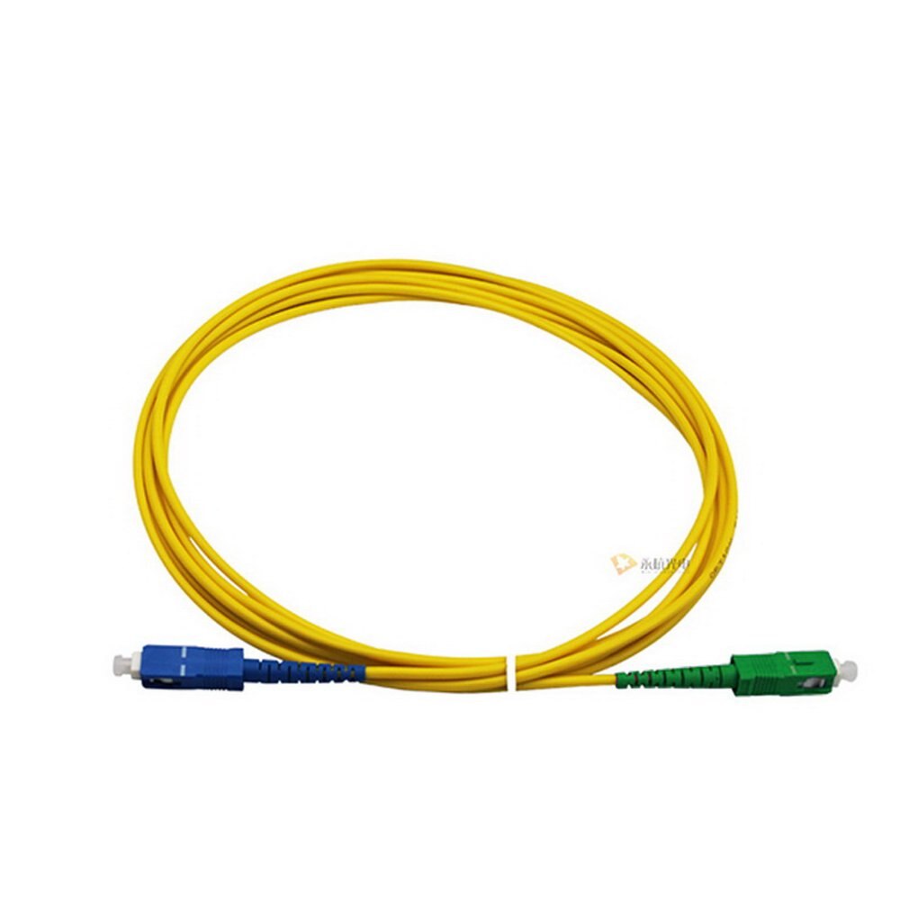 Sc / upc-sc / apc-sm -3.0mm fiber jumper single mode single core apc kontakt optisk kabel patch ledning fiber jumper