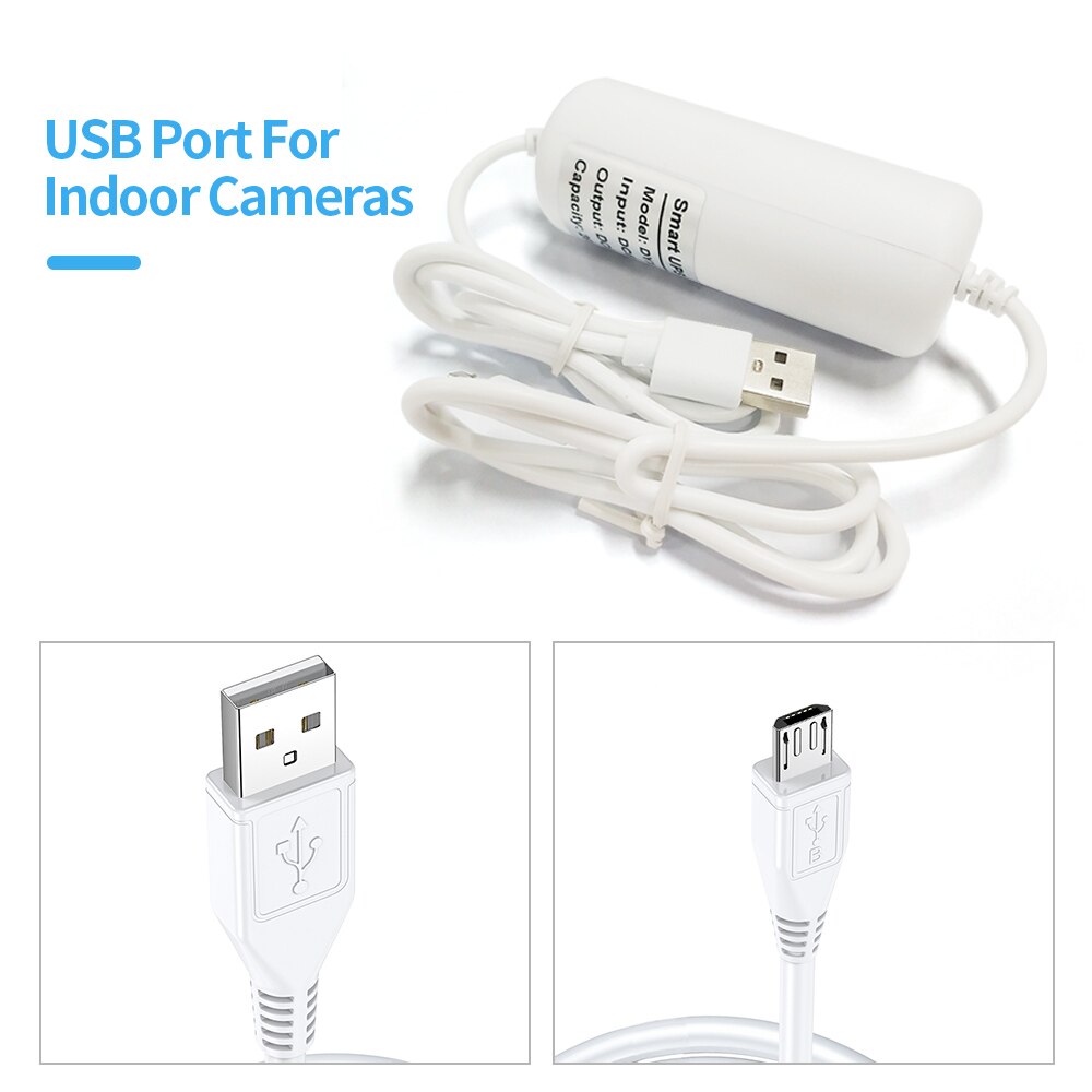 Sdeter 3200mAh Backup UPS Power Bank Charger USB DIY DC 5V Output Rechargeable Batteries For WiFi CCTV Security Camera LED Light