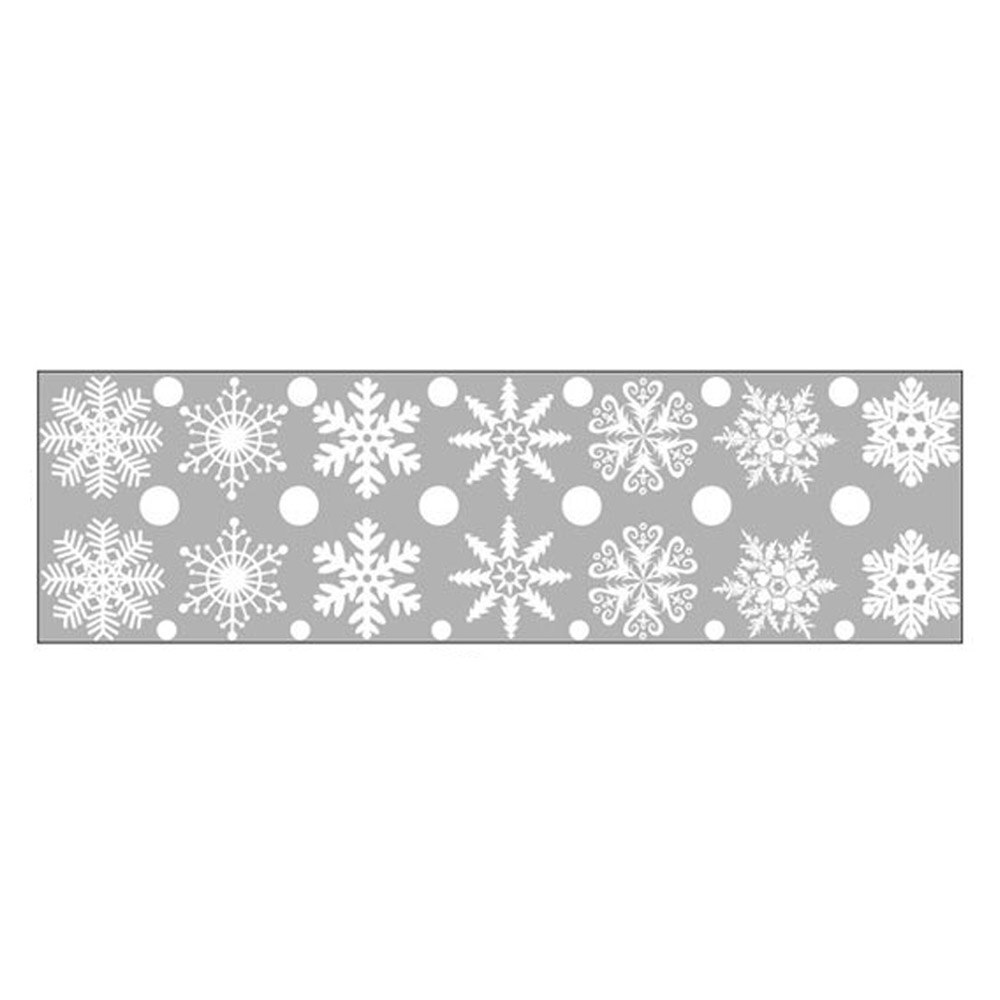 Cartoon Christmas Stickers for Window Showcase Removable Santa Claus Snowman Home Decor Decal Adhesive Year Glass Mural: A