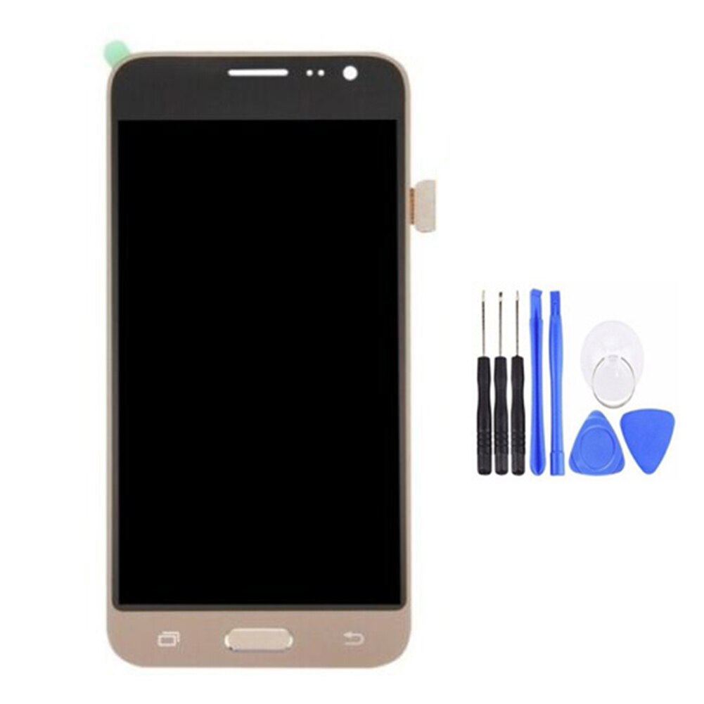 Voor Samsung Galaxy J3 J320 SM-J320FN L Lcd Touch Screen Digitizer Vergadering Kan Aanpassen Helderheid: Golden