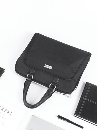 Sort business dokumentmappe kvinder herre dokumenttaske  a4 dokumentmappe dokumentmappe etui