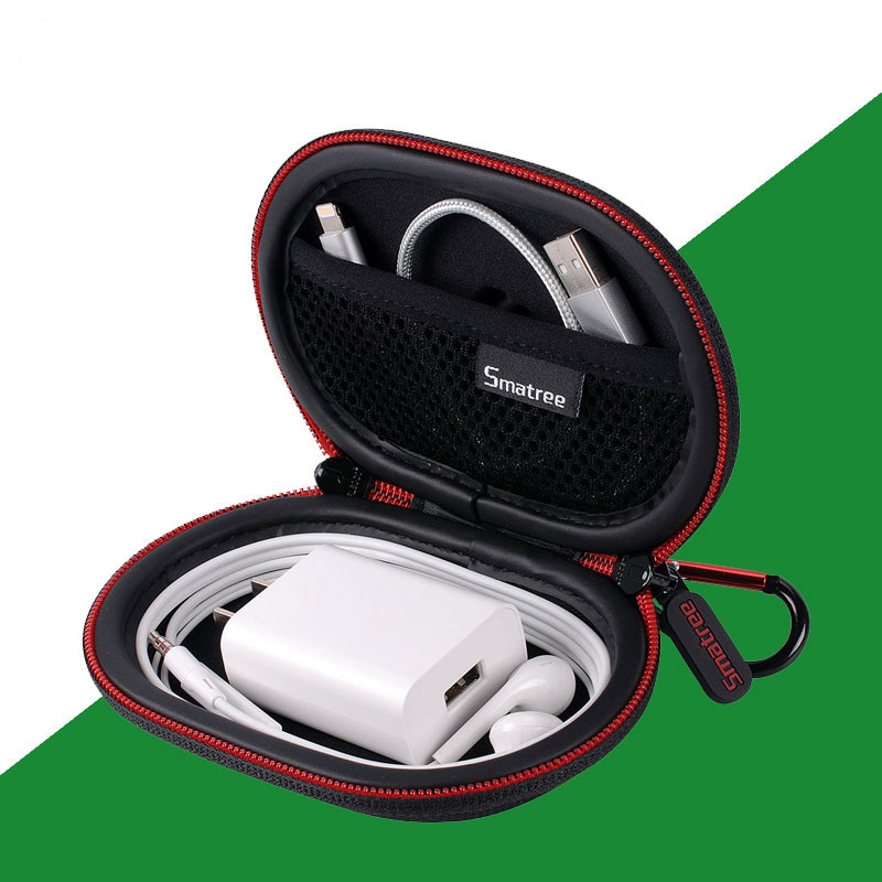 Smatree Harde Draagtas Voor Apple Magic Mouse Draagbare Harde Beschermende Tas Voor Oortelefoon Datakabel Mini Mouse Case