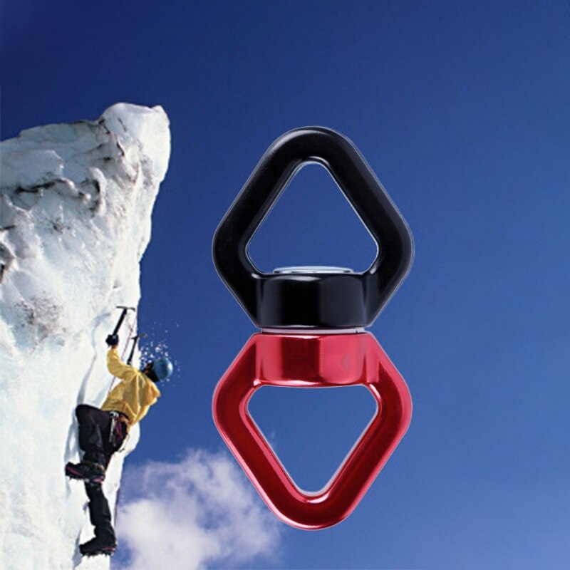 Safest 8 Rotational Device Aerial Yoga Rotation Ring Outdoor Climbing Accessory Rock Rescue Hanging Gear