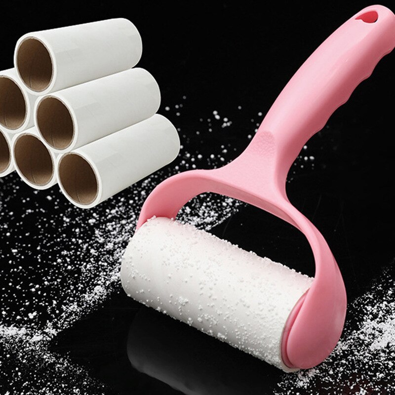 Tearable Kleverige Haren Roller Draagbare Sticky Kleding Pet Hair Picker Haar Remover Roller Stofborstel