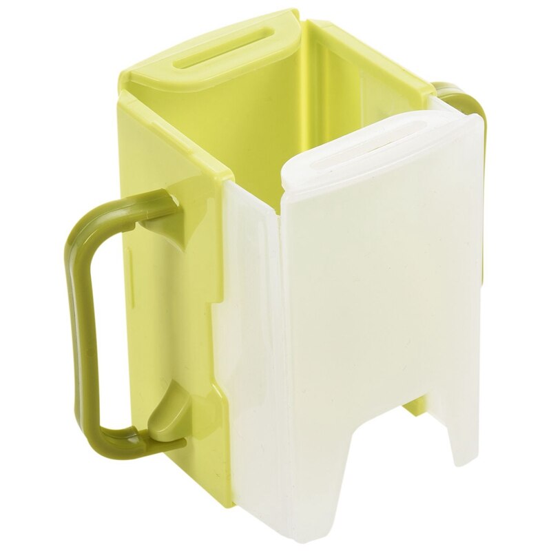 2 Pcs Baby Child Universal Juice Pouch Milk Box Holder Cup Toddler Self-Helper Green & Pink