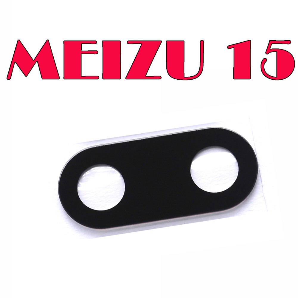 Trasera de vidrio de lente de la cámara trasera para MEIZU 16T 16S pro 16X 16XS Meizu 16th meizu 15 plus lite de M15: 15