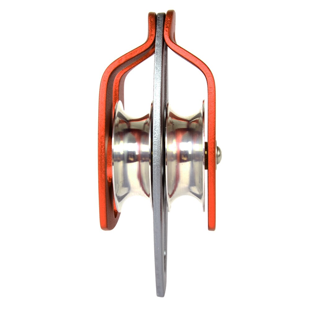 Outdoor ClimbingAluminum 24KN Large Twin Sheave Do... – Grandado