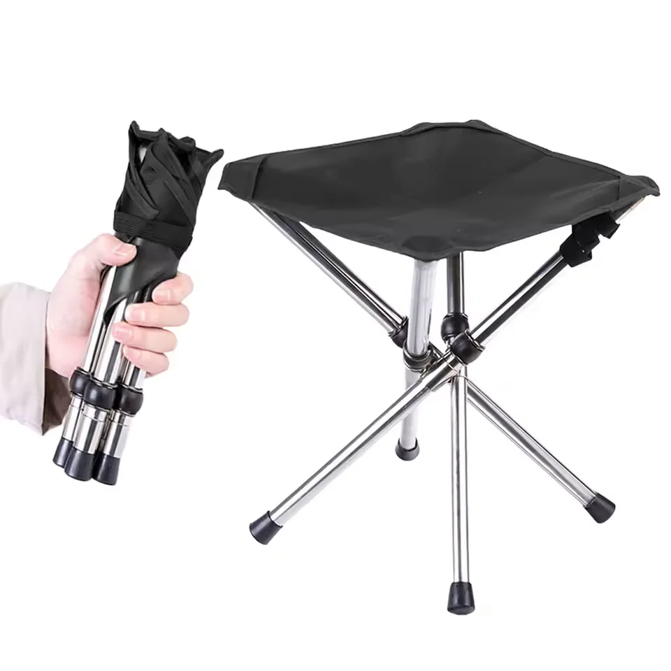 Outdoor Kleine Opvouwbare Driehoekige Kruk Visstoelen Camping Multifunctionele Banken Opvouwbare Krukken Huishoudelijke Dagelijkse Parkstoelen