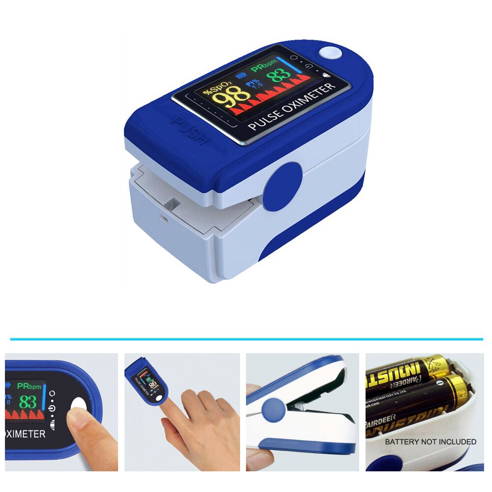 Blood Oxygen Monitor Pulsoxymeter Zuurstofverzadiging Monitor