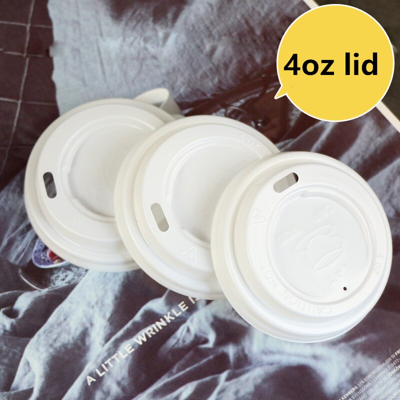 100Pcs Dubbele Laag Papier Wegwerp Koffie Cup 100Ml 4Oz Kleine Dikke Dirnking Papaer Kopjes Verjaardagsfeestje Gunsten melk Thee Cup: lid5