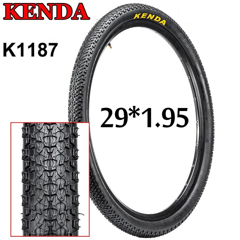 2PC KENDA Mountain Bicycle Tire 29*1.95 Tyre K1187 for 29er wheelset 65PSI Wearable Non-slip Not Folded Tires Cycling parts