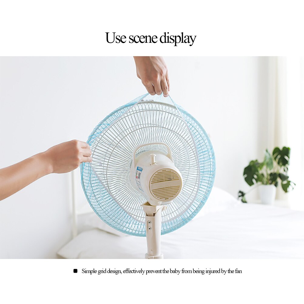4 pièces ventilateur anti-poussière couvre pour bébé enfants protège-doigts maille de sécurité filets couverture ventilateur garde protecteur rond