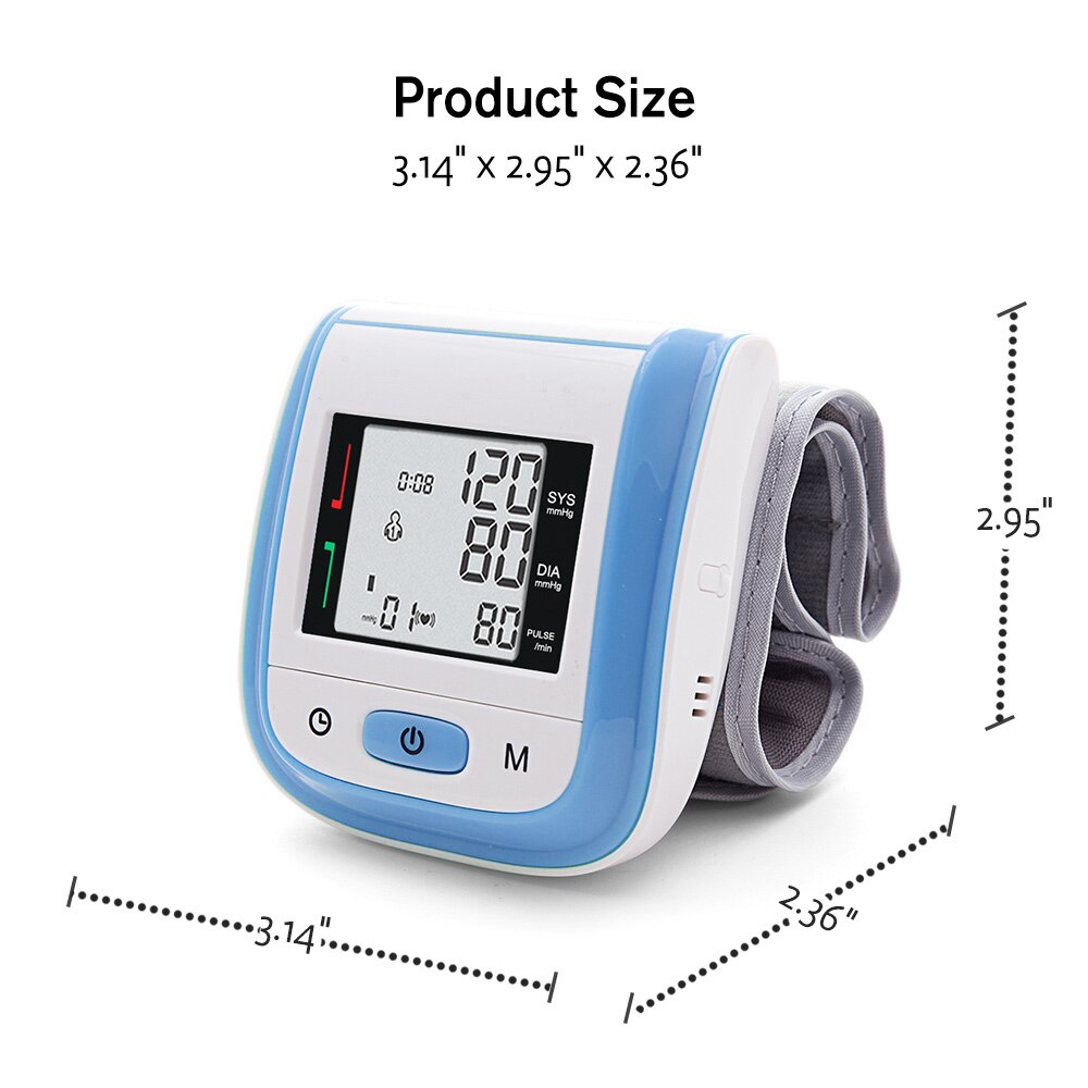 Pols Gezondheidszorg Tensiometro Digitale Bloeddruk Heart Monitor Tonometer Automatische Bloeddrukmeter Bp Bloeddrukmeter