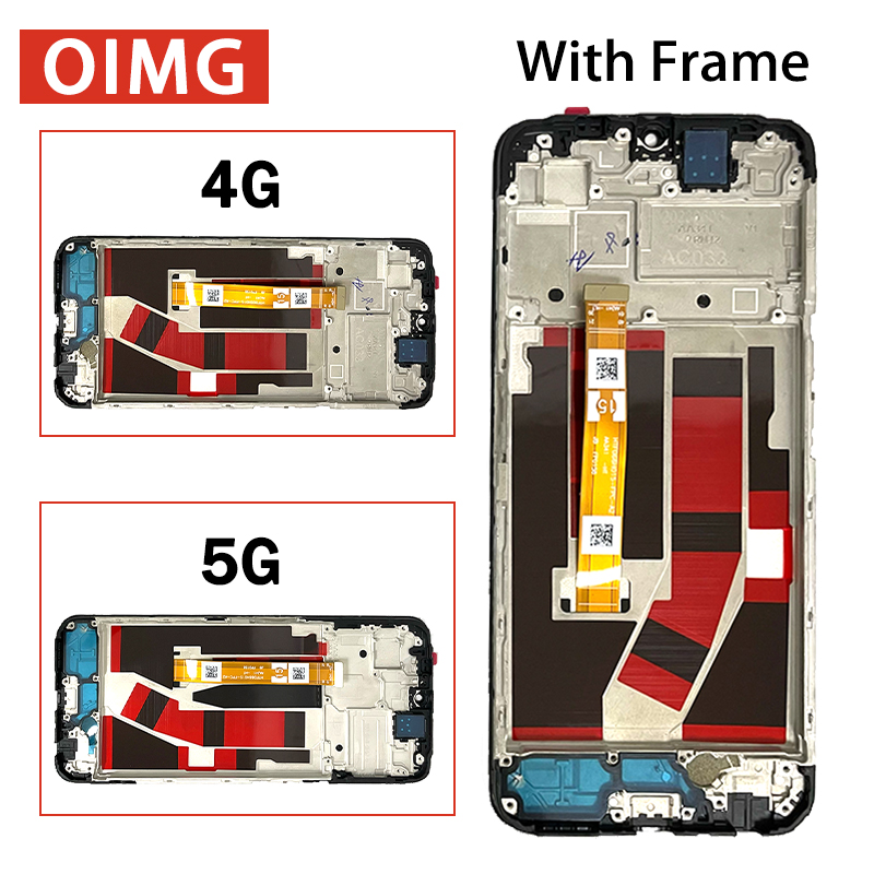 Tested For Oppo A57/A77 4G CPH2387 2385 LCD A57S Display Screen+Touch Panel Digitizer For Oppo A57/A77 5G PFTM20 CPH2339 LCD