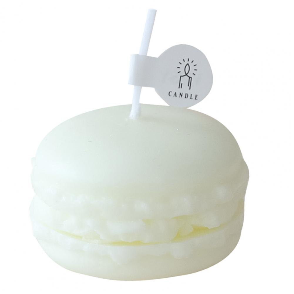 Pretty Aromatherapy Candles Fragrance Romantic Multi-purpose Easy to Use Eco-friendly Wax Candle: White