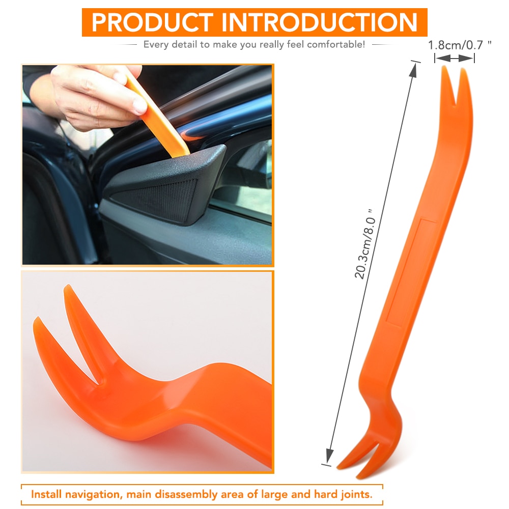 Car Removal Pry Tool Car Panel Removal Tools for Ford focus 2 mk2 fiesta focus 3 mk3 kuga fusion mondeo mk4 transit ranger