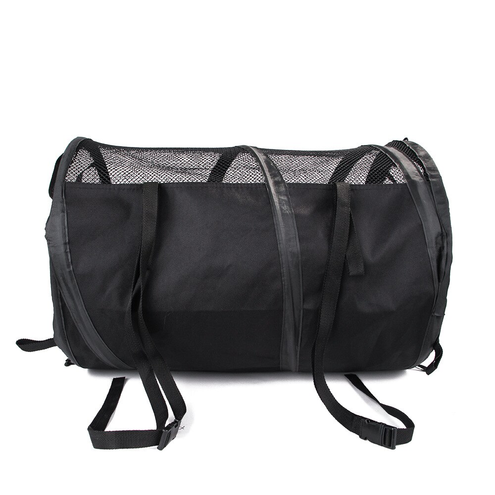 chenil Portable 2 en 1 pliable pour chien de voyage, fixation de ceinture de siège de voiture, fournitures de tente pour animaux de compagnie: S