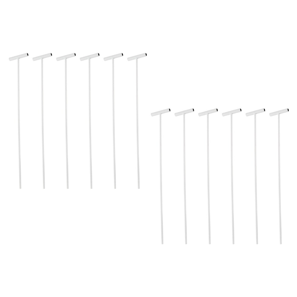 12 sztuk pręty żelazne klatka dla ptaków drzwi bary wejście drut pułapki artykuły dla zwierząt (srebrny)