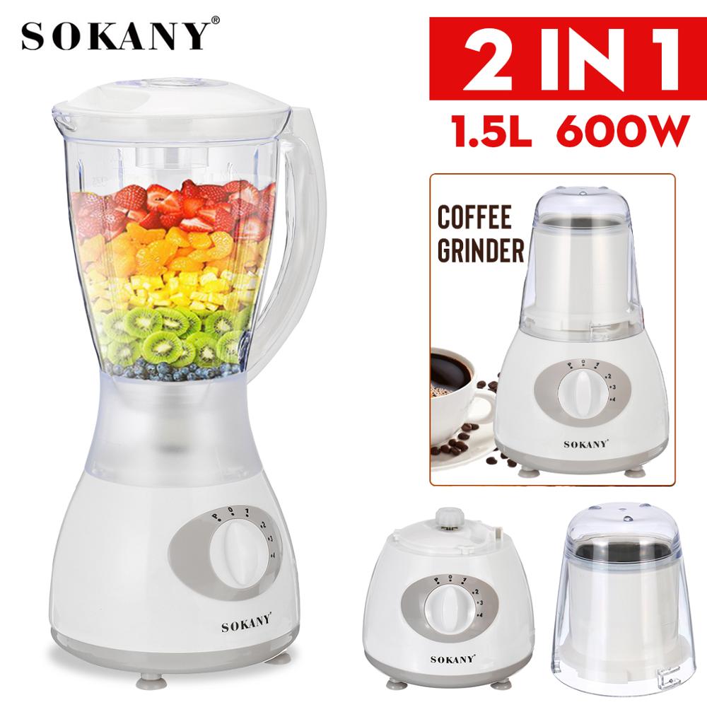 2IN1 1500Ml 4 Speed Blender Koffie Machine Maker J... – Grandado