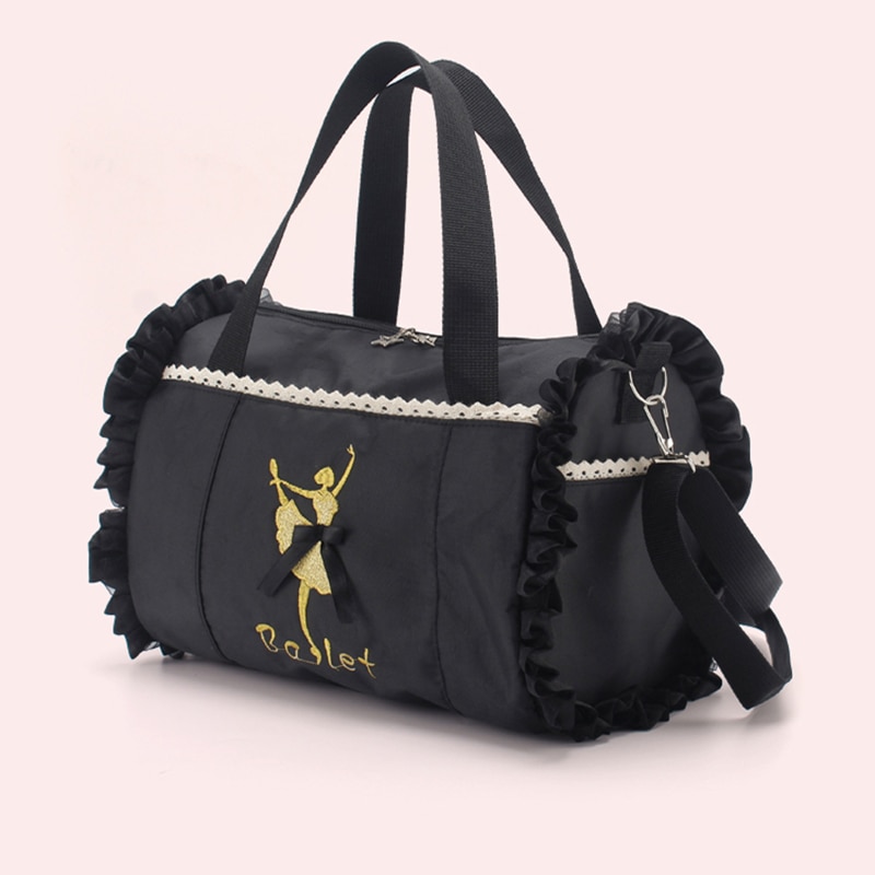 Kinderen Ballet Dans Handtas Kinderen Roze Crossbody Tassen Grote Capaciteit Sport Yoga Handtassen Gymnastiek Tas