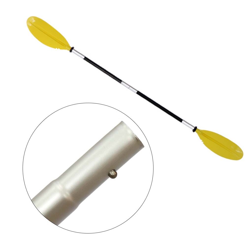 220cm avtakbare aluminiumslegering padle bærbar dobbel blad kajakkflåte åre for oppblåsbare båt fiskebrett nybegynnere: A2